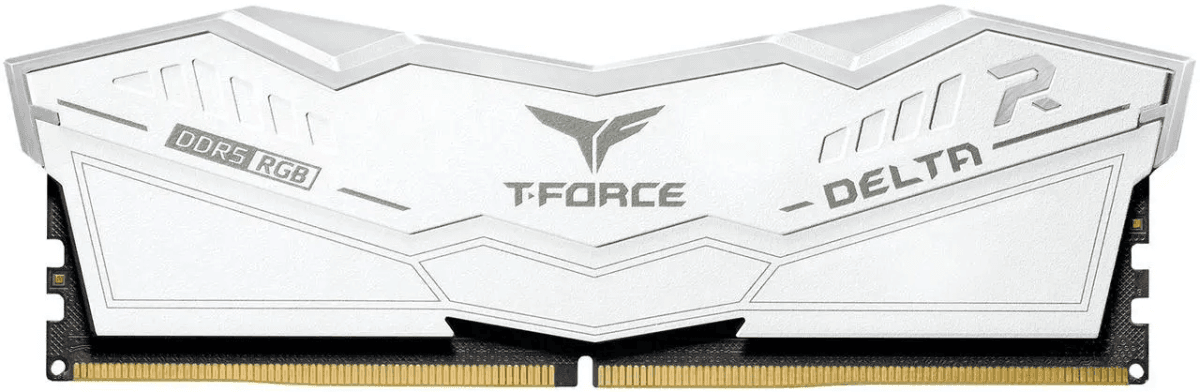 Team Group T-Force Delta RGB 16GB DDR5-6000 CL38 Memory Kit - White image 3