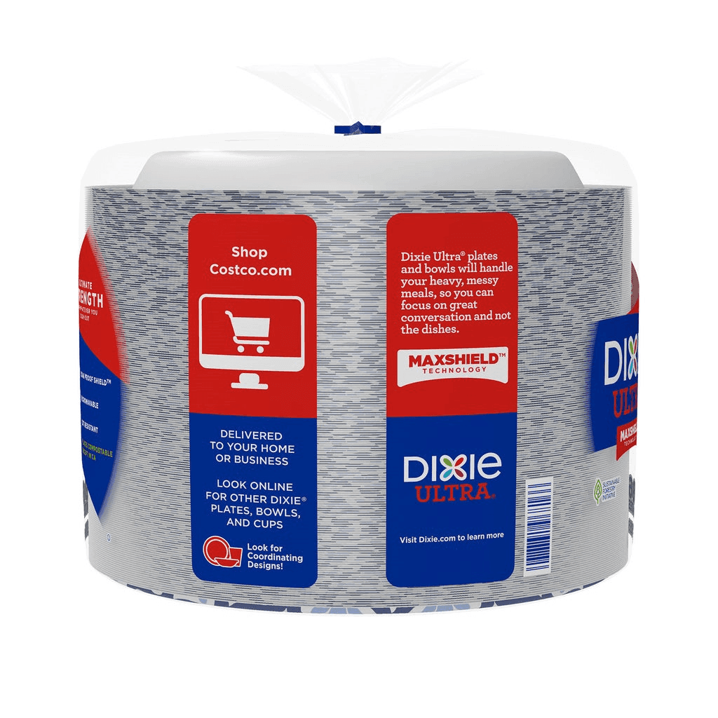 Dixie Ultra 10-1/16-Inch Paper Plates, 186-Count image 3