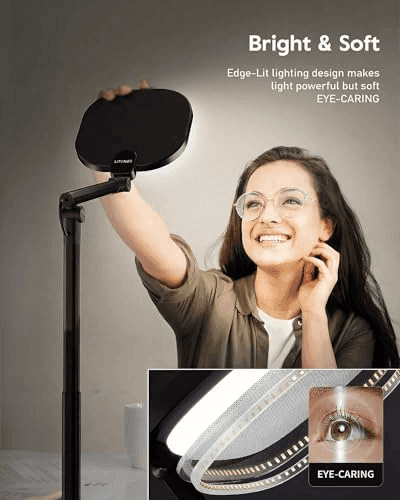 LitONES 40-Inch Tall LED Desk Lamp image 2