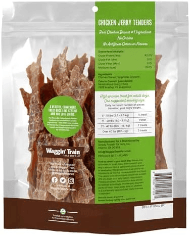 Waggin' Train Chicken Jerky Dog Treats, 30-Ounce Pouch image 2
