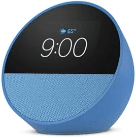 Amazon Echo Spot Smart Alarm Clock in Ocean Blue image 2