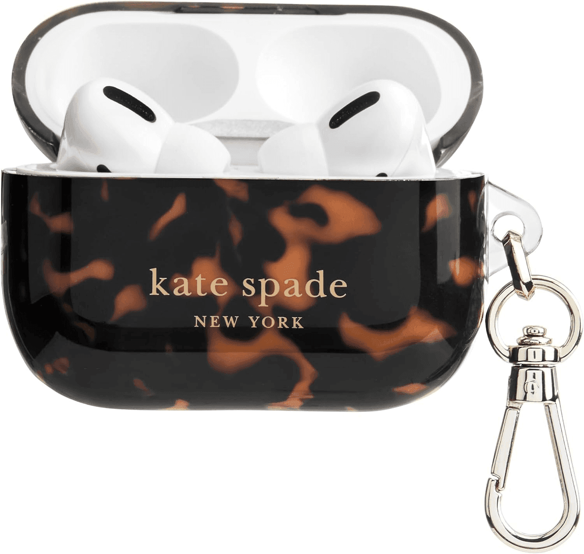 [Prime] kate spade AirPods Pro Case with Keychain - Tortoiseshell