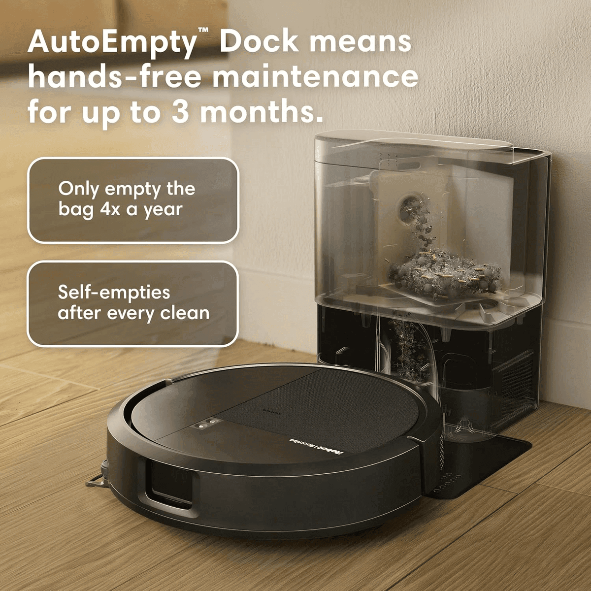 iRobot Roomba 115X Combo Robot Vacuum & Mop with AutoEmpty Dock image 2