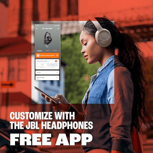 JBL Tune 730BT Wireless Over-Ear Headphones in Black image 5