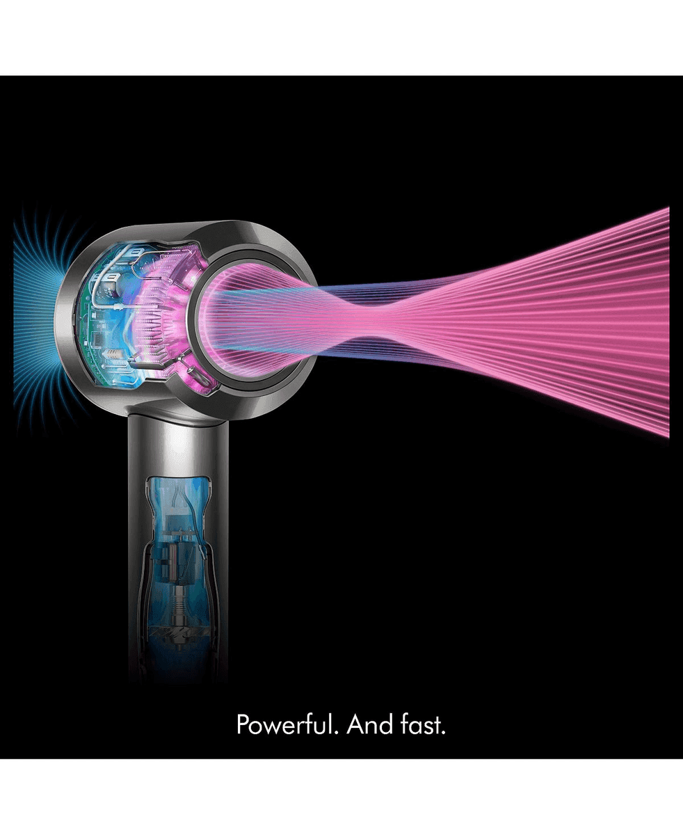 Dyson Supersonic Hair Dryer + Stand, Iron/Fuchsia image 5