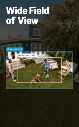 Ring Outdoor Cam 2K Battery Security Camera, Black image 5