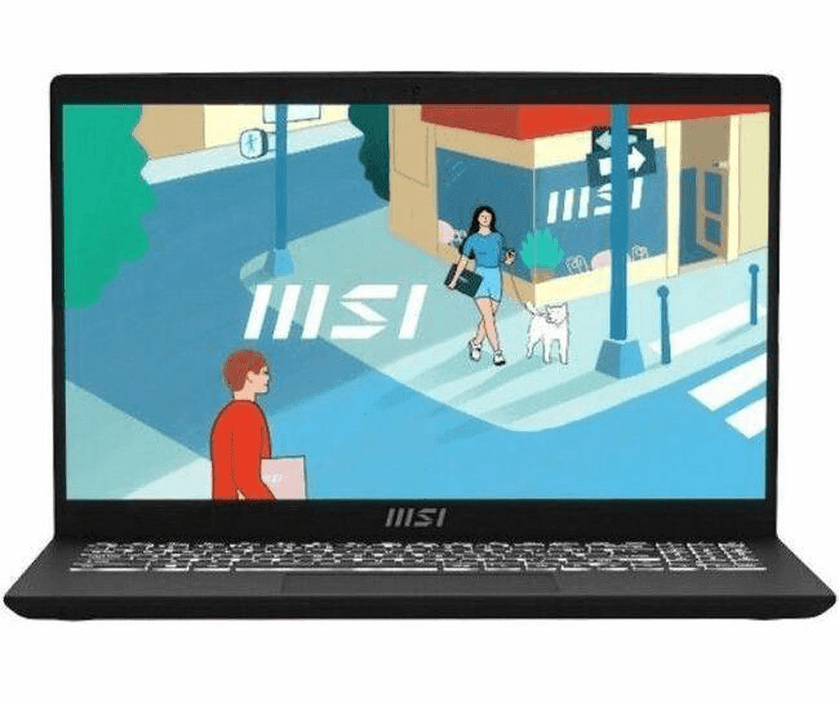 MSI Modern 15 15.6-inch Laptop, Core i5-1334U, 16GB RAM, 512GB SSD