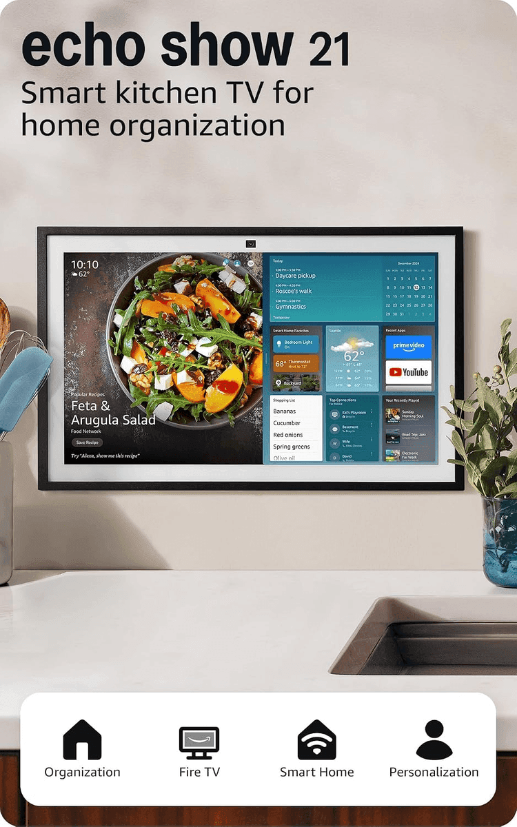 Amazon Echo Show 21 Full HD Smart Display with Fire TV and Alexa+ image 2