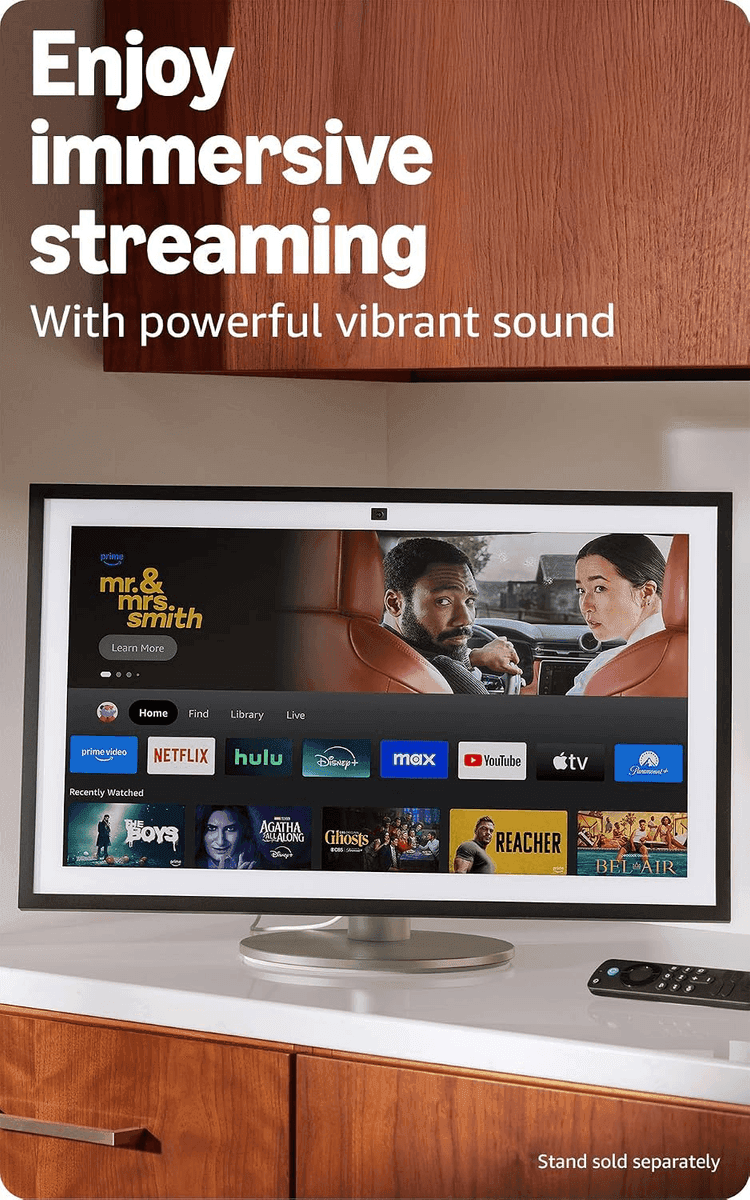 Amazon Echo Show 21 Full HD Smart Display with Fire TV and Alexa+ image 3