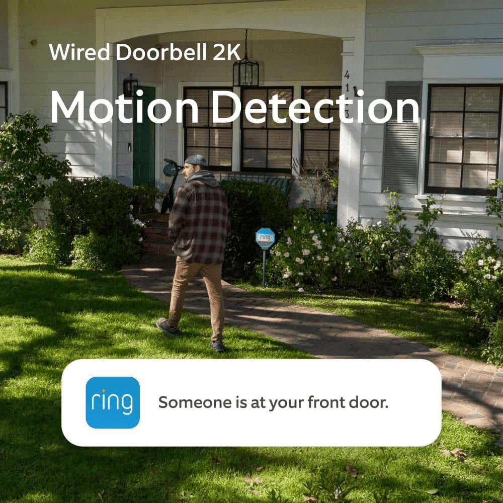 Ring Wired Doorbell 2K with Chime image 5
