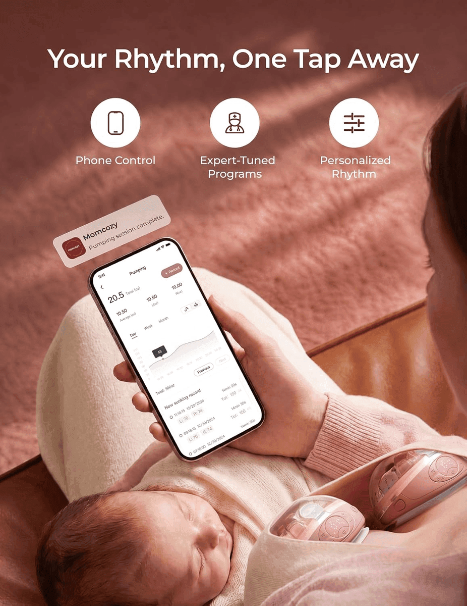Momcozy Wellness 1 Wearable Breast Pump image 5