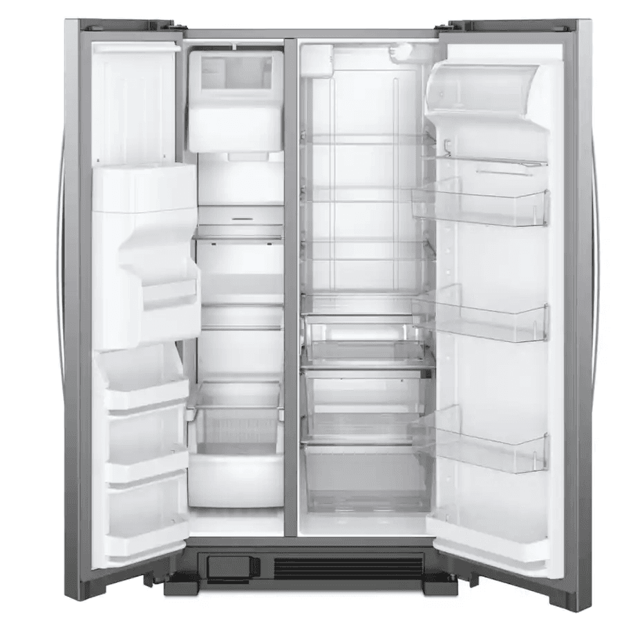 Whirlpool 25 cu. ft. Side-by-Side Refrigerator in Fingerprint-Resistant Stainless Steel image 2