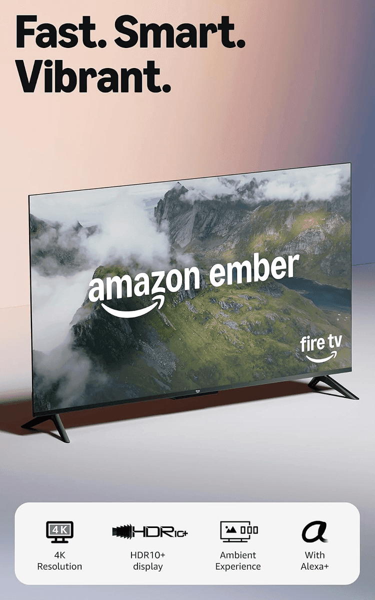 Amazon Ember 55-inch 4-Series 4K Fire TV image 2