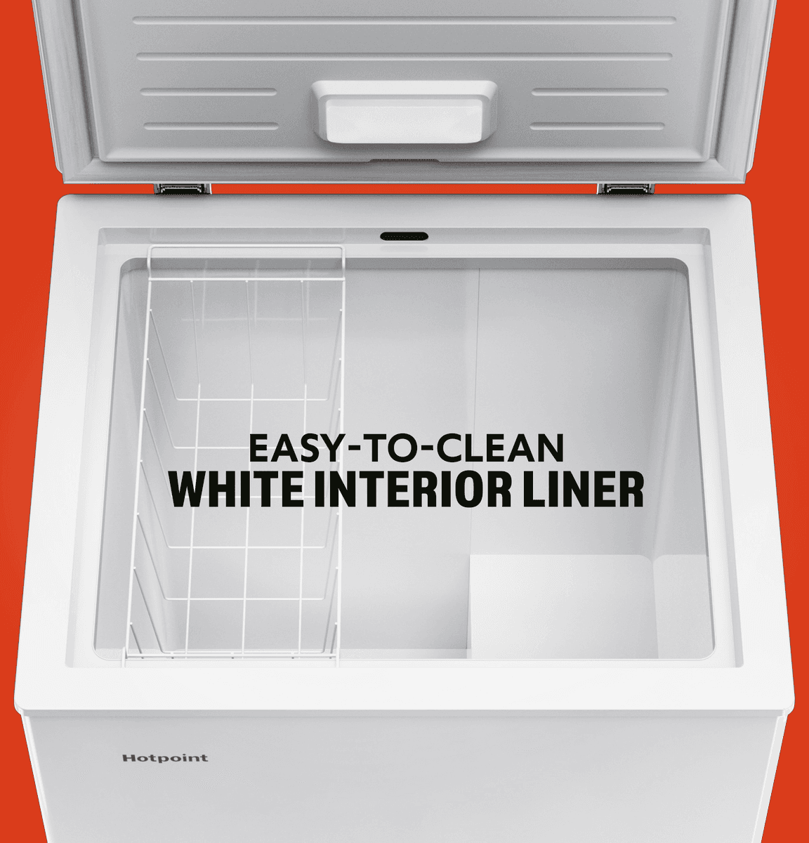 Hotpoint HCM7QWWW 6.9-cu ft Convertible Chest Freezer image 4