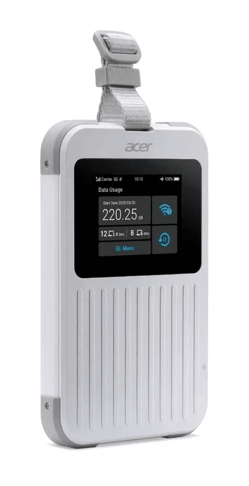 Acer Connect M6E 5G Mobile Hotspot with Wi-Fi 6E and 8000mAh Battery image 3