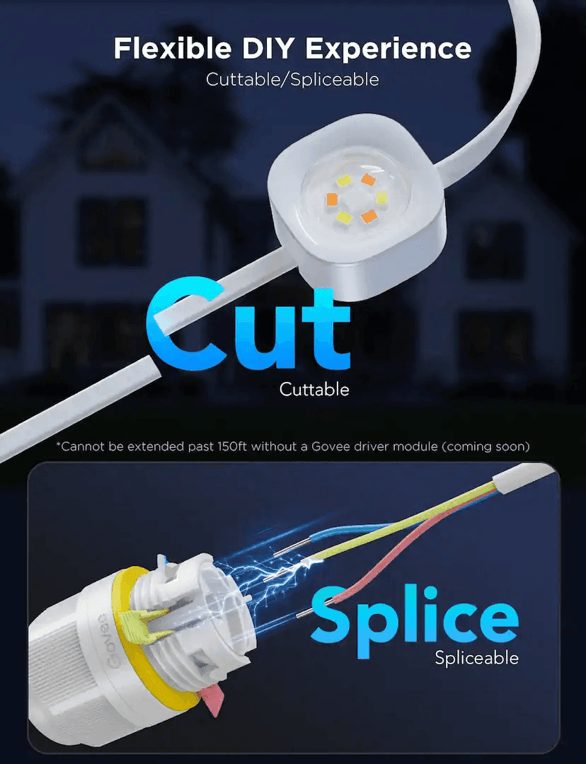 Govee 200-Foot White Permanent Outdoor Lights Pro image 3