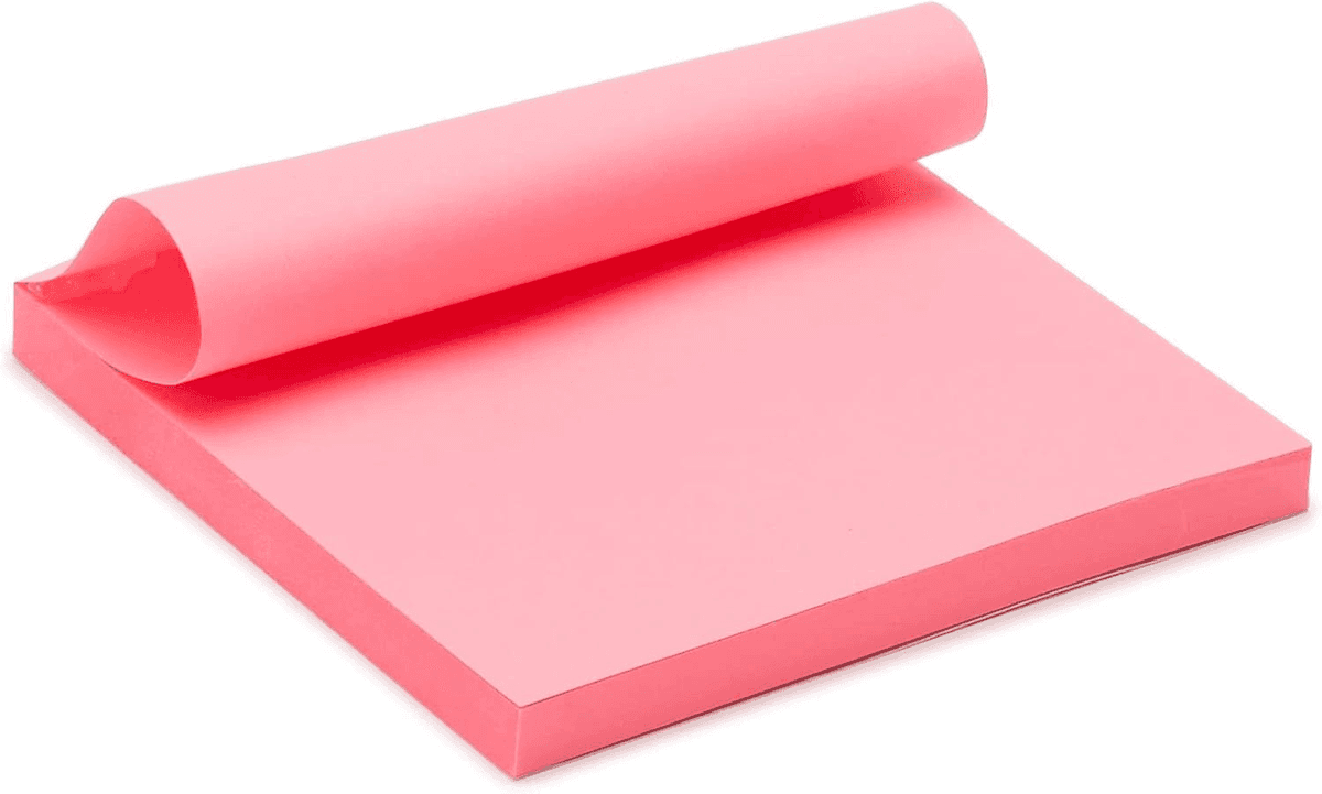 [Prime] Amazon Basics 3x3-Inch Sticky Notes, Assorted Colors, 24-Pack image 5