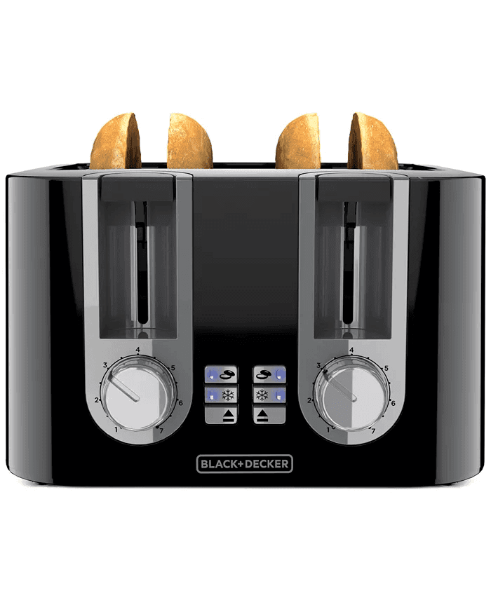 Black & Decker 4-Slice Wide-Slot High-Lift Toaster image 2