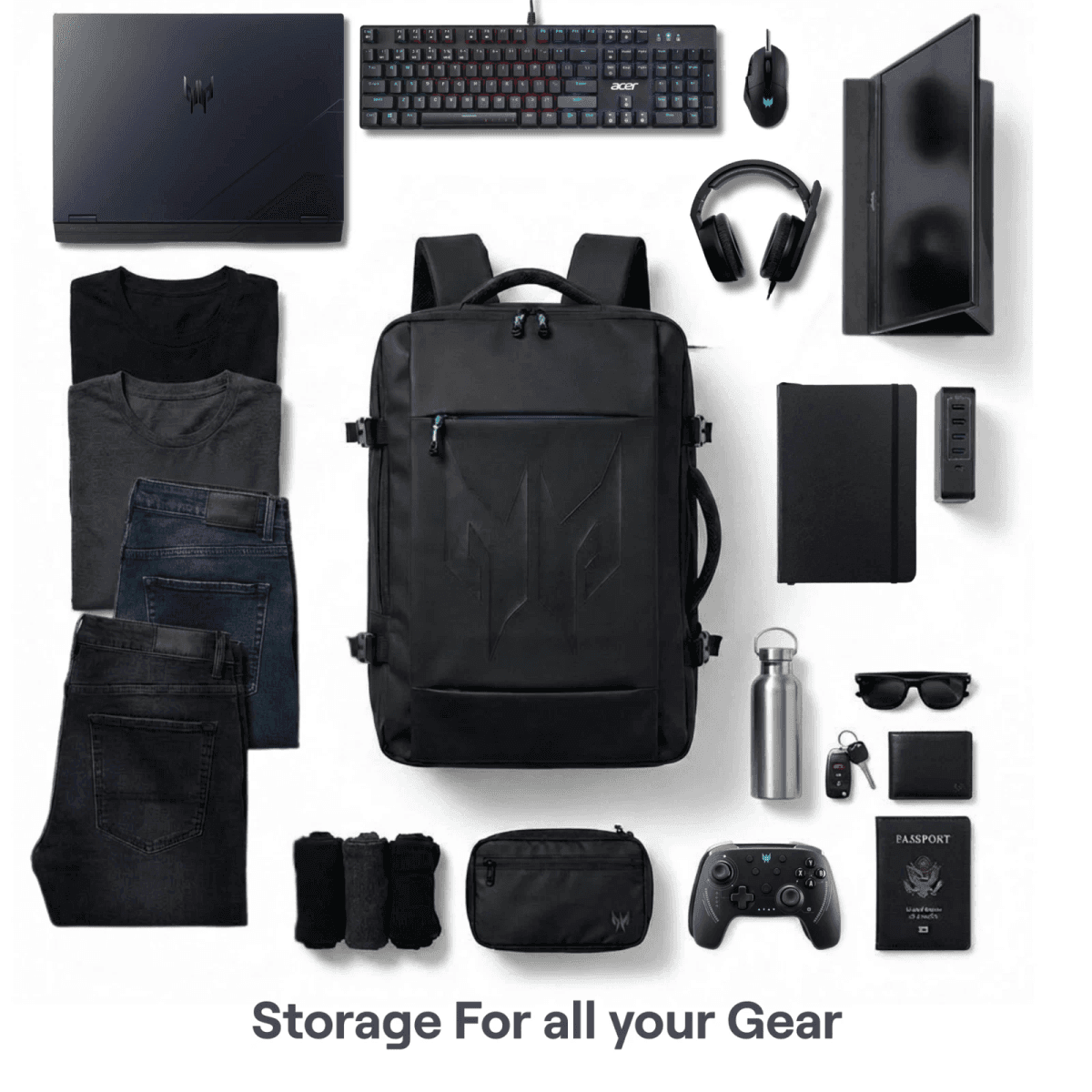 Acer Predator Utility Gaming Backpack for 18-Inch Laptops image 2