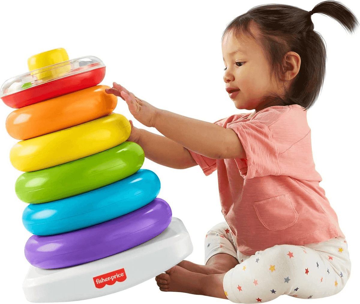 Fisher-Price Giant Rock-a-Stack Toddler Toy
