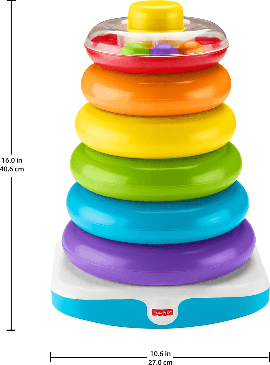 Fisher-Price Giant Rock-a-Stack Toddler Toy image 3