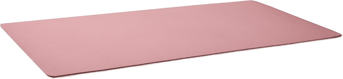 Amazon Basics 1/4-Inch TPE Yoga Mat with Strap - Plum image 5