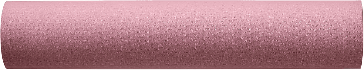 Amazon Basics 1/4-Inch TPE Yoga Mat with Strap - Plum image 2