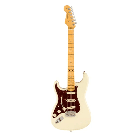 Fender American Professional II Stratocaster Left-Handed Electric Guitar, Olympic White
