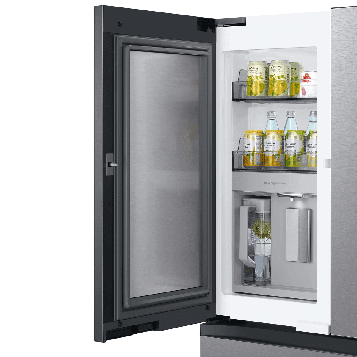 Samsung Bespoke AI 23-cu-ft Counter-Depth 4-Door Refrigerator image 5