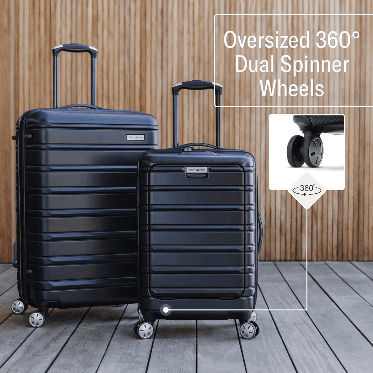 Samsonite Omni 2 Hardside 3-Piece Luggage Set, Nova Teal image 2