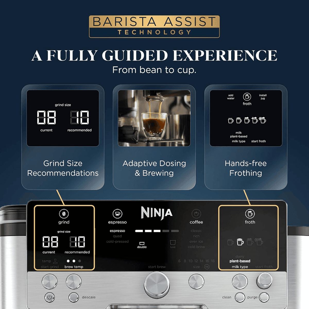 Ninja Luxe Café Premier 3-in-1 Espresso Machine image 4