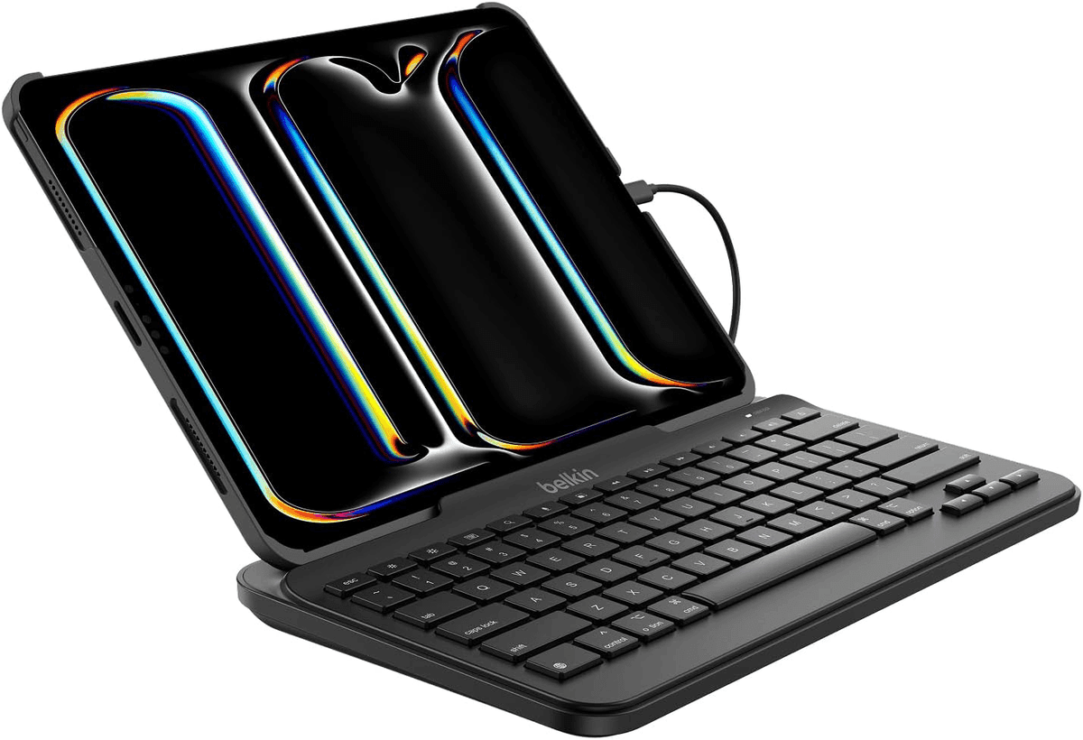 Belkin USB-C Wired Keyboard with iPad Stand