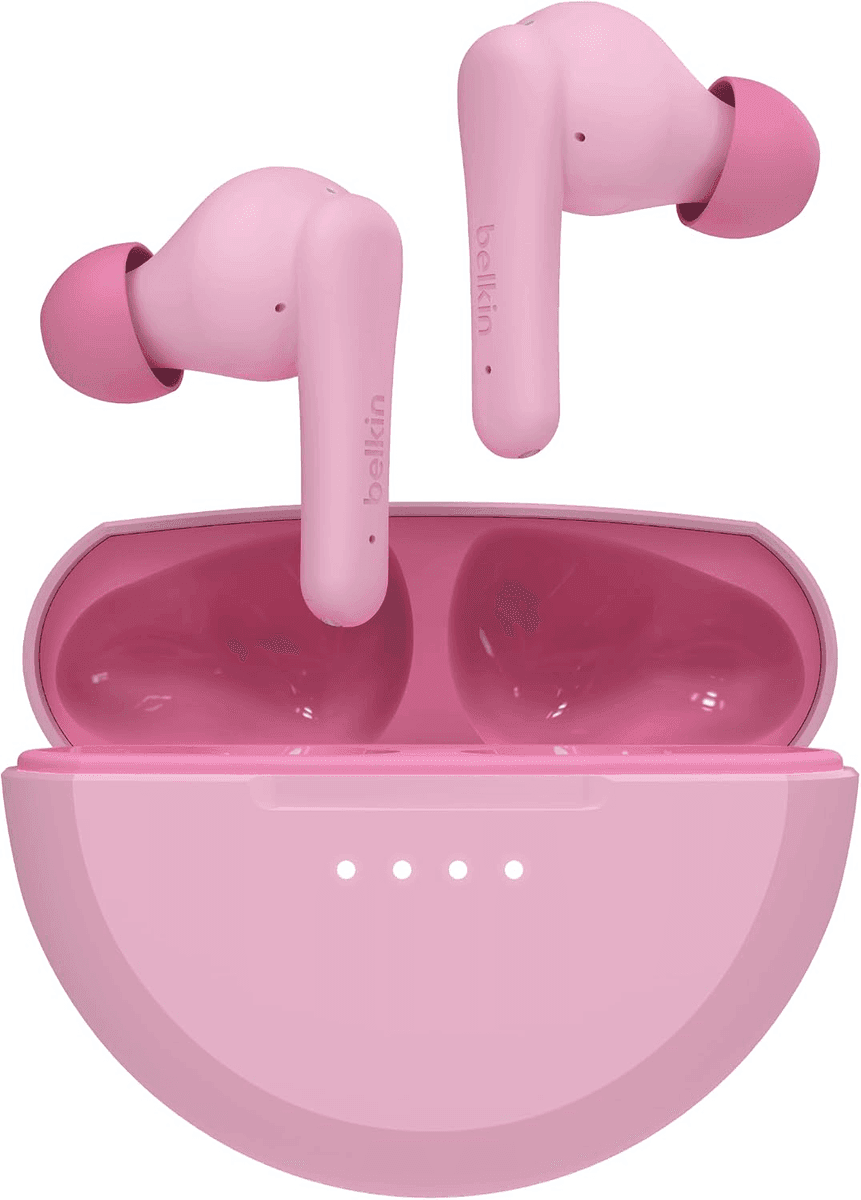 Belkin SoundForm Nano 2 Kids True Wireless Earbuds (Pink)