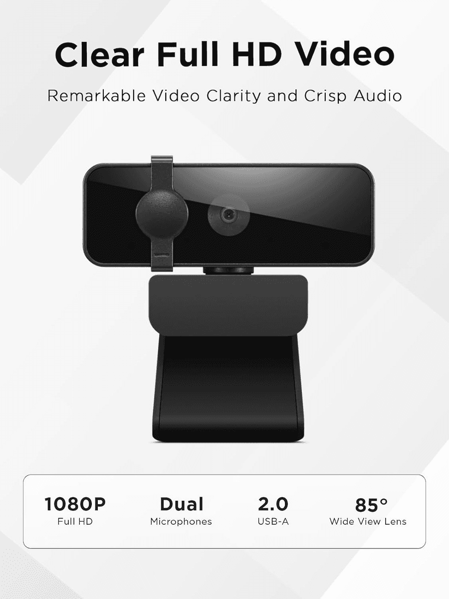 Lenovo Essential FHD Webcam Gen 2 image 4