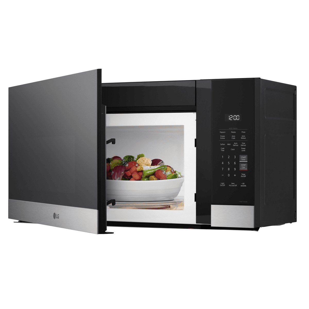 LG 1.6-cu ft Over-the-Range Microwave with Sensor Cooking - Stainless Steel image 5