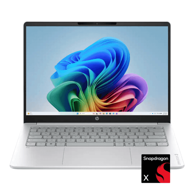 HP OmniBook 3 14" 2K Touchscreen Laptop Snapdragon X 16GB RAM 512GB SSD image 1