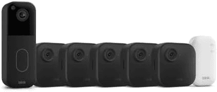 Blink Video Doorbell + Outdoor 4 – Wireless smart security cameras, head-to-toe HD view, two-year battery life. Sync Module Core included – 5 camer... image 4