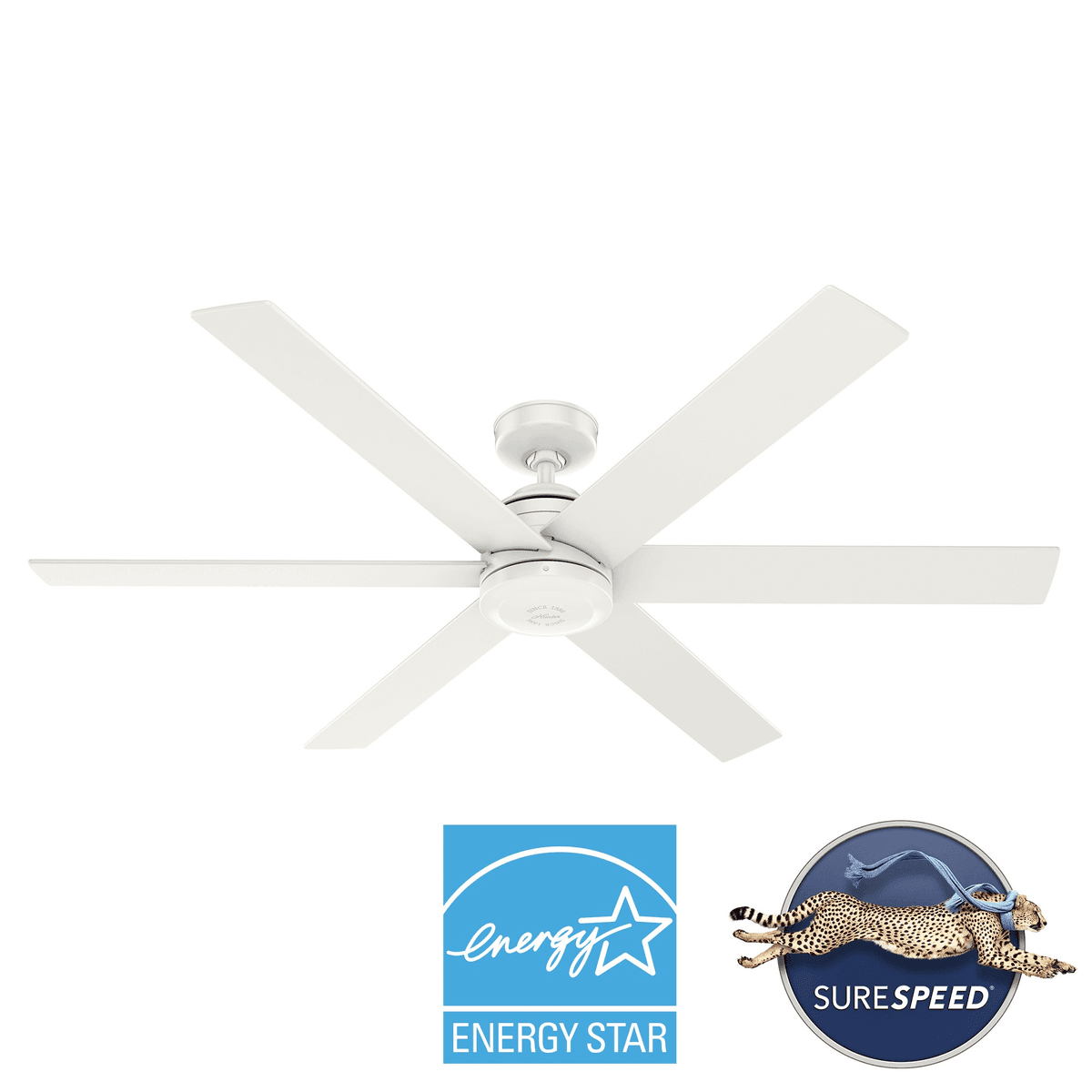 Hunter Lakeway 60-inch Outdoor Ceiling Fan with Remote image 2