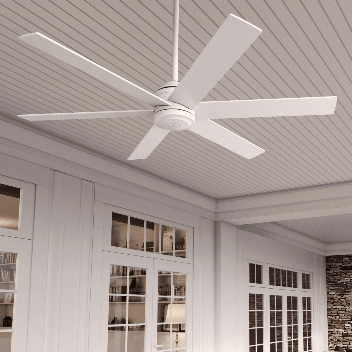 Hunter Lakeway 60-inch Outdoor Ceiling Fan with Remote