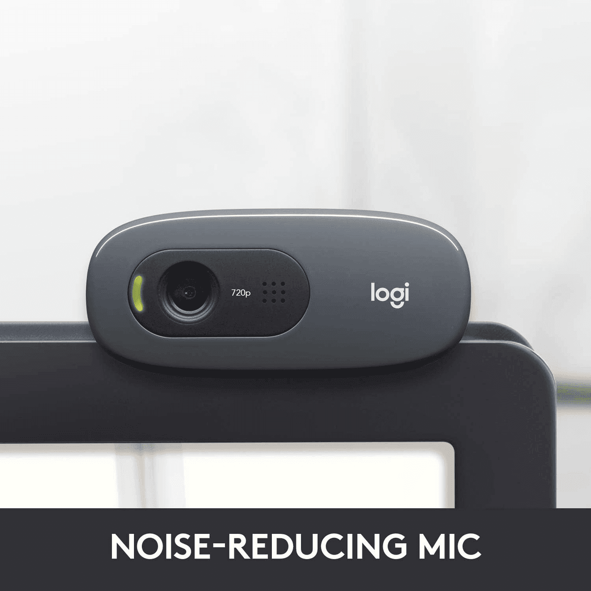 Logitech C270 720p HD Webcam - Black image 3