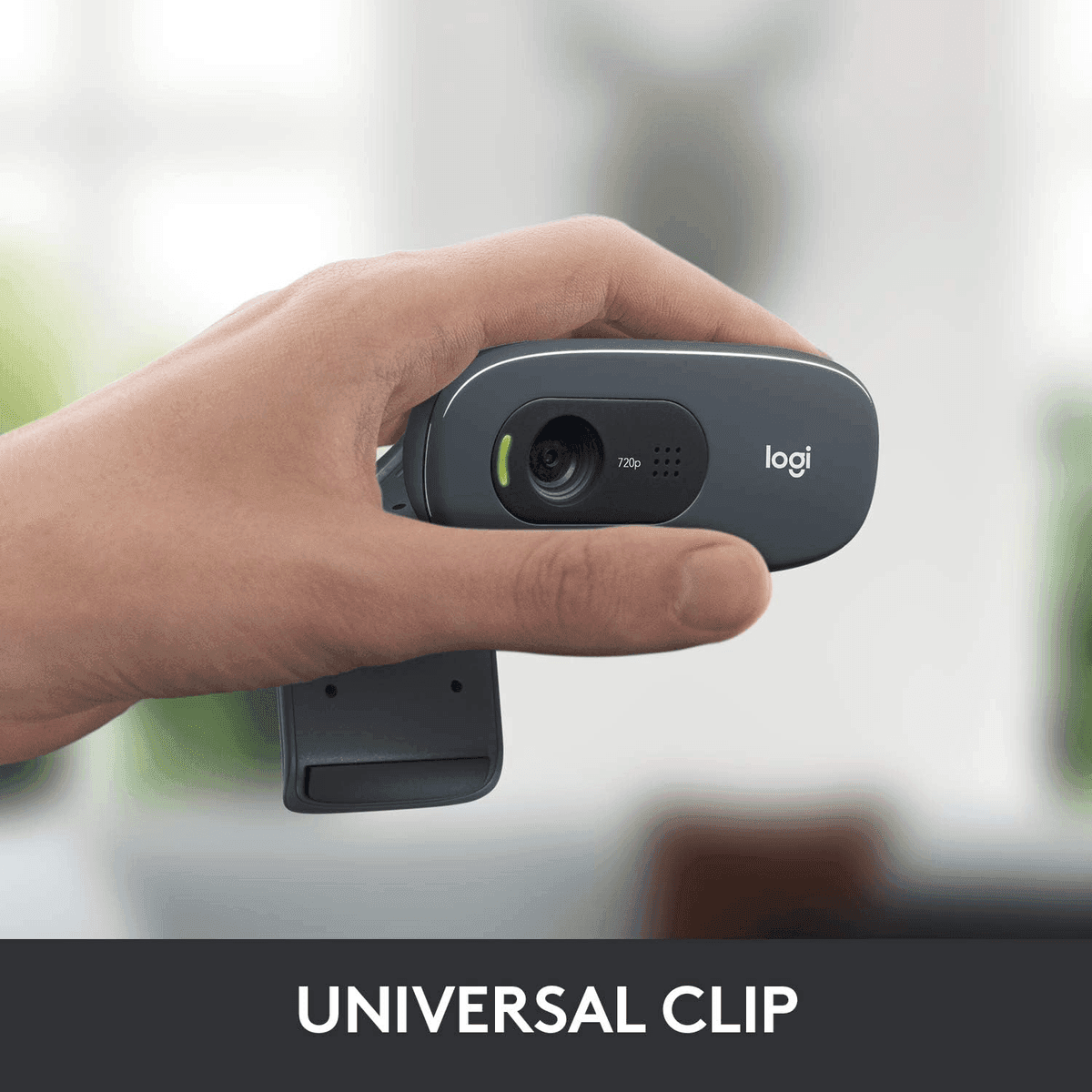 Logitech C270 720p HD Webcam - Black image 5