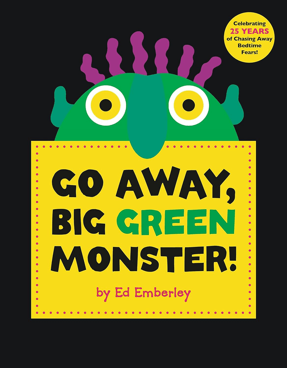 Go Away, Big Green Monster! Hardcover Picture Book