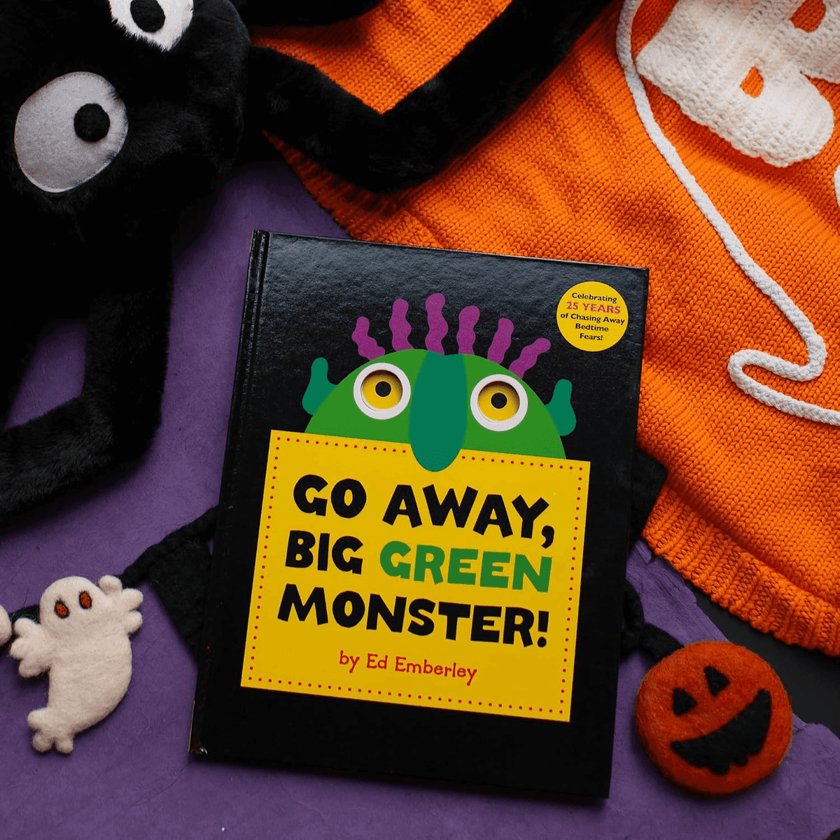 Go Away, Big Green Monster! Hardcover Picture Book image 2