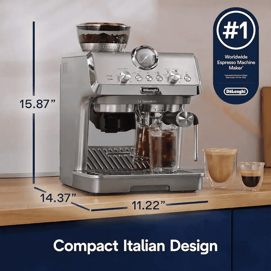 De'Longhi La Specialista Arte Evo Espresso Machine image 3