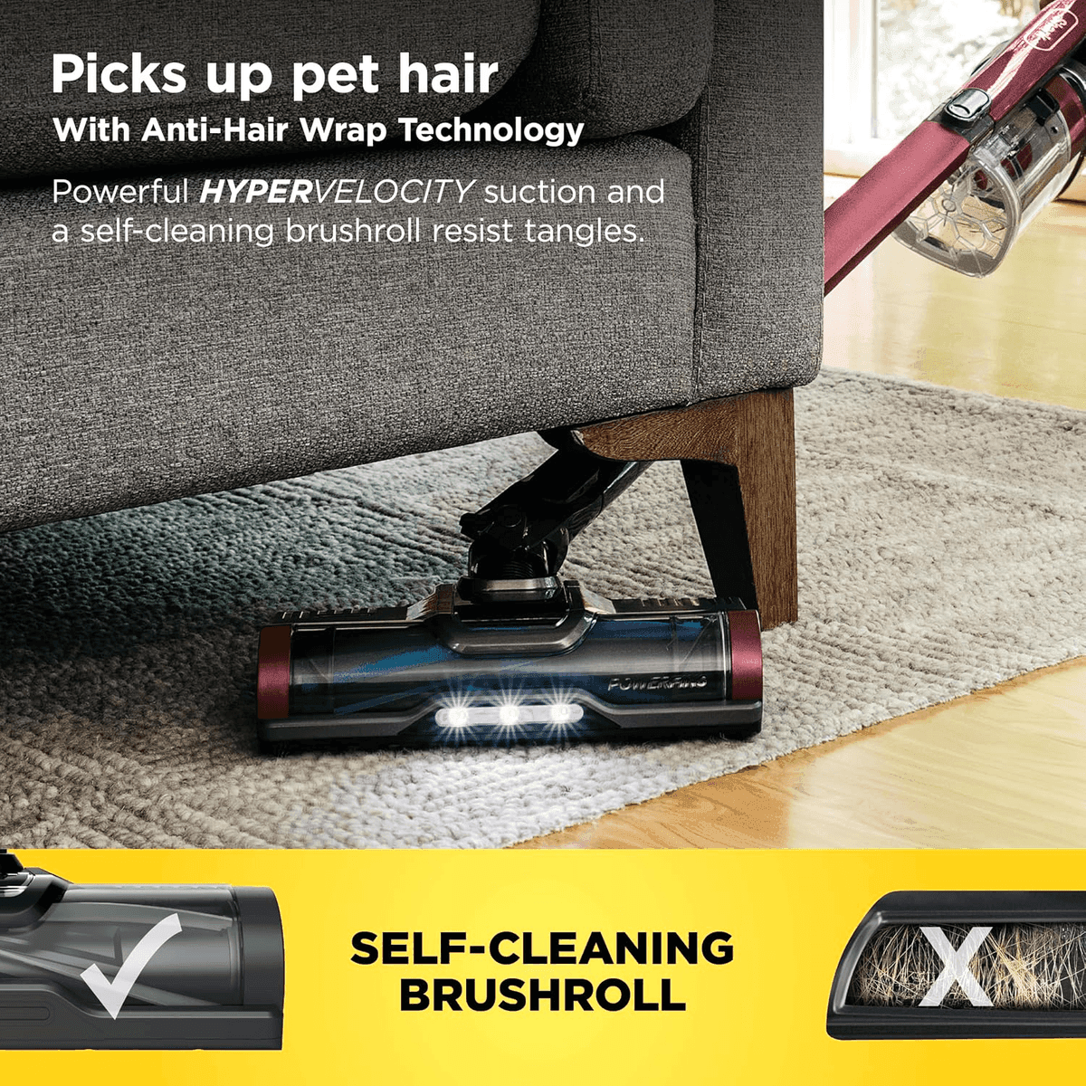 Prime Members: Shark IZ362H Cordless Stick Vacuum in Red for $179.99 image 3