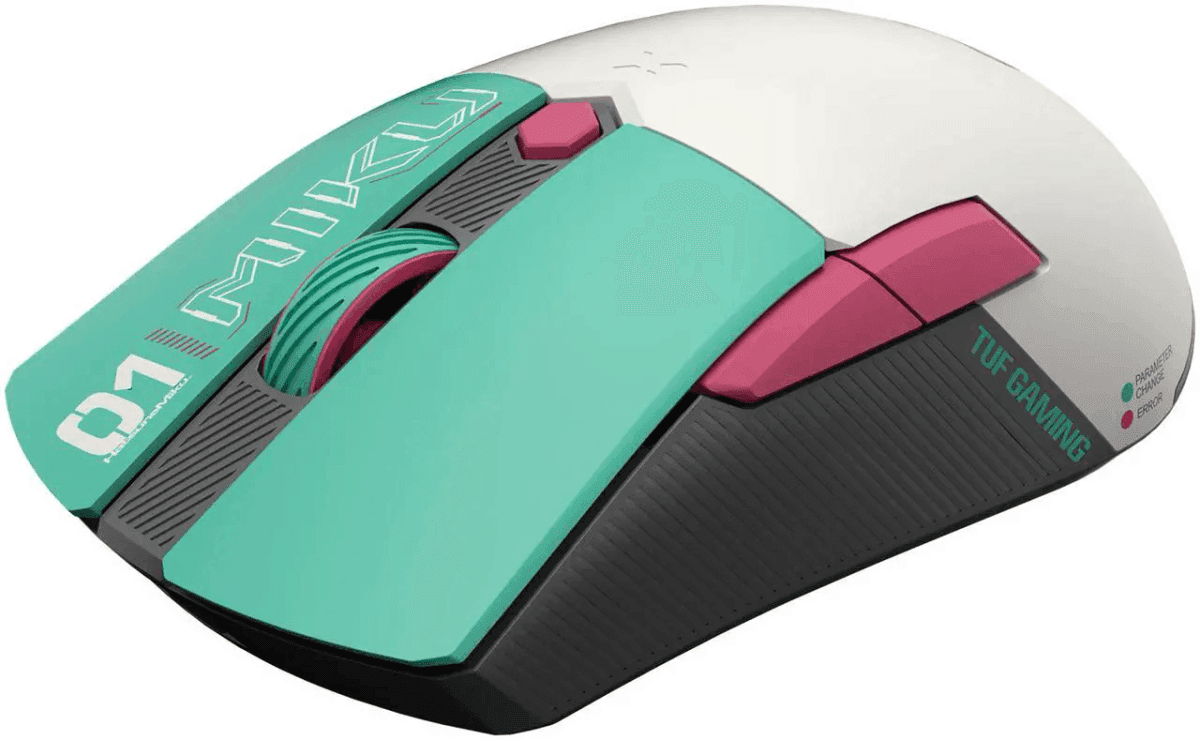 ASUS TUF Gaming Mini Wireless Mouse Hatsune Miku Edition image 2