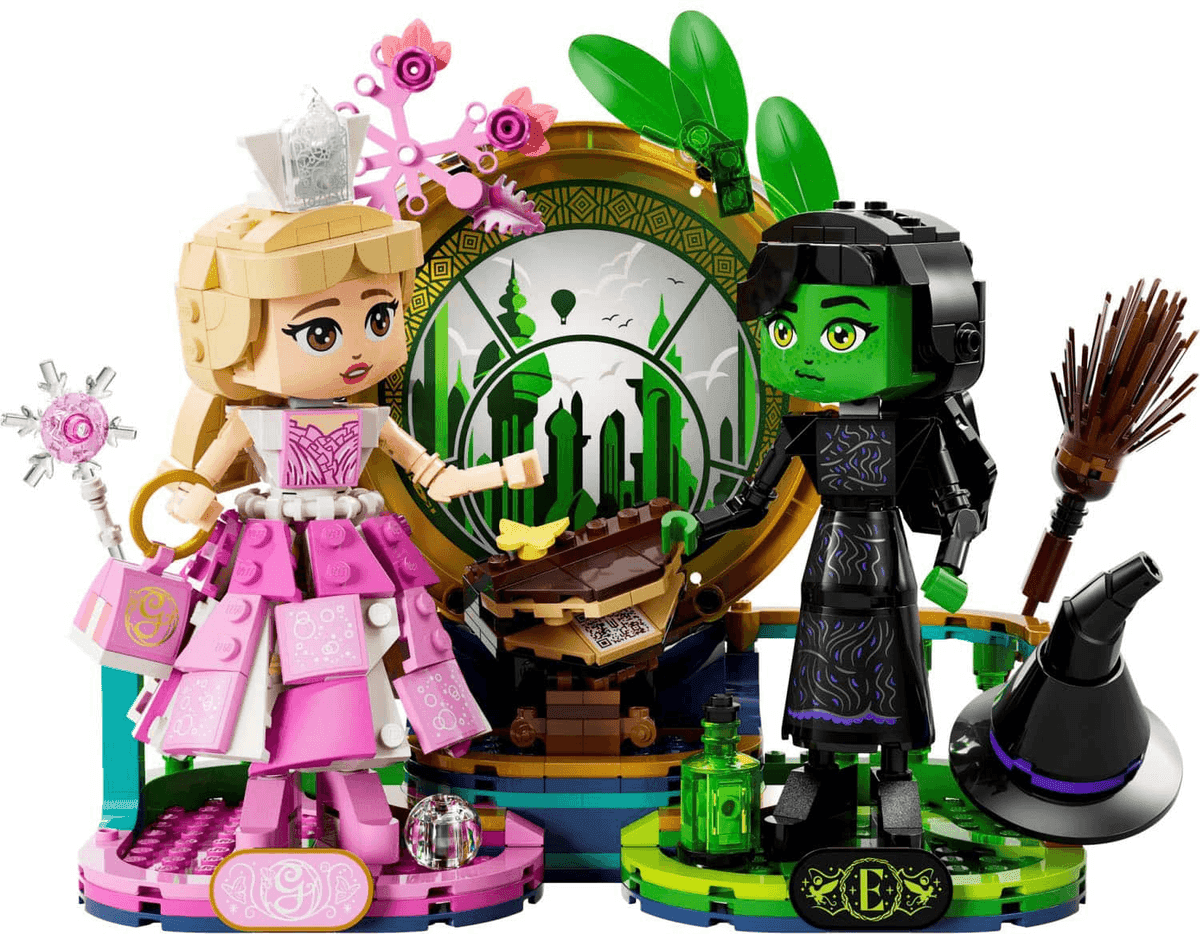 LEGO Wicked Elphaba & Glinda Figures 75682 image 2