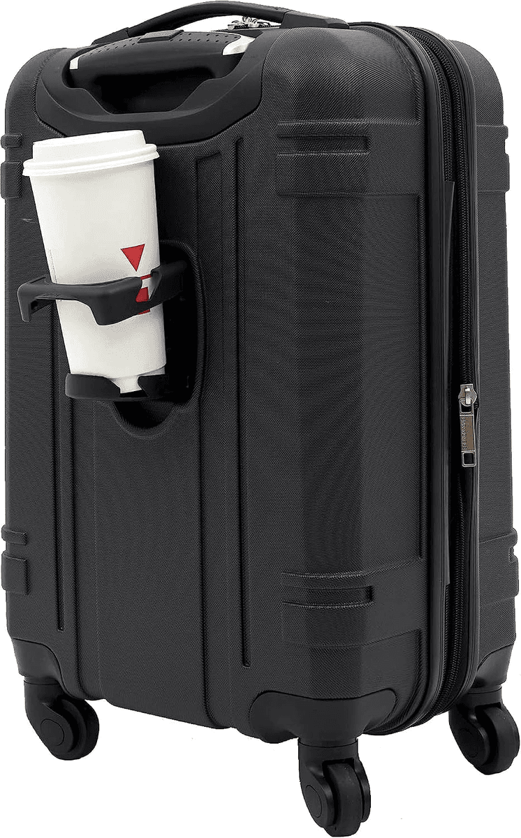 Wrangler 20-in. Astral Hardside Carry-On Luggage - Black image 2