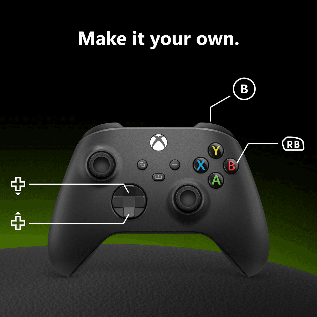 Microsoft Xbox Wireless Controller - Carbon Black image 3