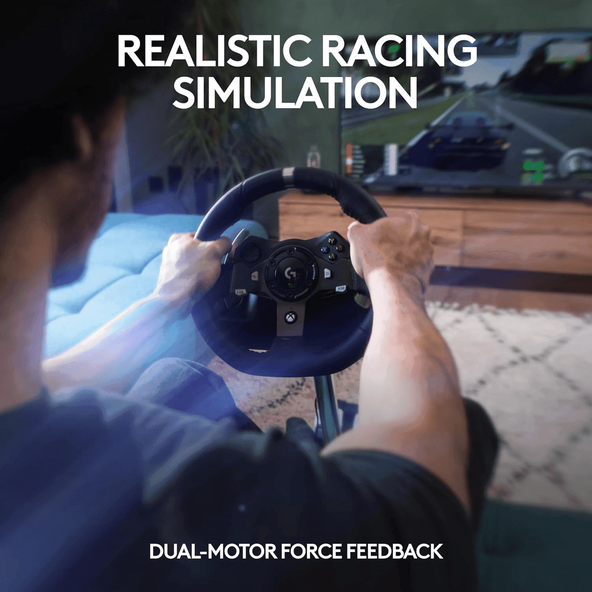 Logitech G920 Racing Wheel and Pedals for Xbox and PC image 2